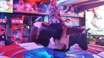 Mechanical bull riding March 14th 2024 in Benidorm ♥️♥️♥️♥️♥️♥️ #7