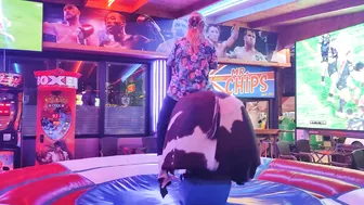 Mechanical bull riding March 14th 2024 in Benidorm ♥️♥️♥️♥️♥️♥️ #8