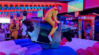 funny men on the bull October 7th 2023 made in Spain ????