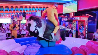 funny men on the bull October 7th 2023 made in Spain ♥️♥️ #10