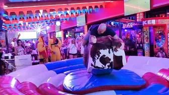 funny men on the bull October 7th 2023 made in Spain ♥️♥️ #5