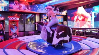 Mechanical bull March 4th 2024 in Benidorm Spain ♉ #3