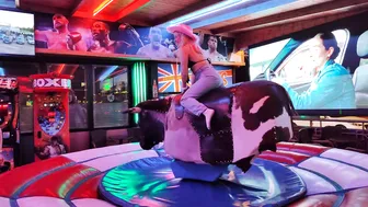 Mechanical bull March 4th 2024 in Benidorm Spain ♉ #4