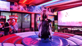 Mechanical bull March 4th 2024 in Benidorm Spain ♉ #6