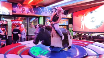 Mechanical bull March 4th 2024 in Benidorm Spain ♉ #7