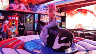 Mechanical bull March 4th 2024 in Benidorm Spain ♉ #8