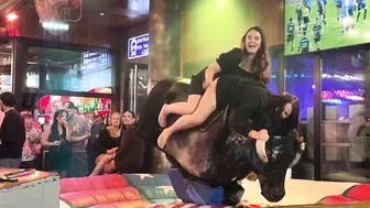 Mechanical bull riding April 15th 2024 in Benidorm ♥️♥️♥️♥️ #6