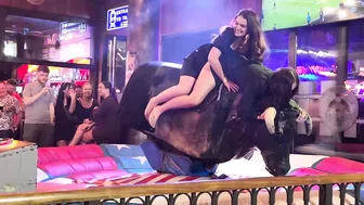 Mechanical bull riding April 15th 2024 in Benidorm ♥️♥️♥️♥️ #7