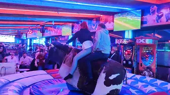 Mechanical bull riding March 17th 2024 in Benidorm ♥️♥️♥️♥️♥️♥️ #4