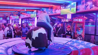 Mechanical bull riding March 17th 2024 in Benidorm ♥️♥️♥️♥️♥️♥️ #6