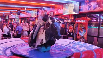 Mechanical bull riding March 17th 2024 in Benidorm ♥️♥️♥️♥️♥️♥️ #7