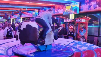 Mechanical bull riding March 17th 2024 in Benidorm ♥️♥️♥️♥️♥️♥️ #8