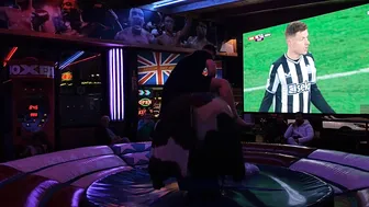 mechanical bull riding midnight 25th February 2024 in Benidorm #8