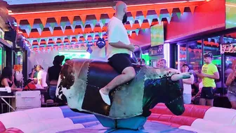 watch out mechanical bull riding October 1st 2023 in Benidorm ♥️♥️ #10