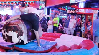 watch out mechanical bull riding October 1st 2023 in Benidorm ♥️♥️ #7