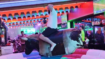 watch out mechanical bull riding October 1st 2023 in Benidorm ♥️♥️ #8