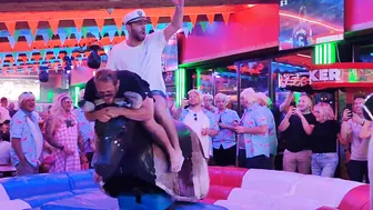 crazy and funny Benidorm bull rider September 27 2023 ♥️♥️ #2