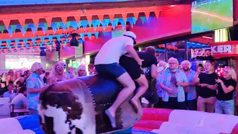 crazy and funny Benidorm bull rider September 27 2023 ♥️♥️ #3