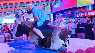 crazy and funny Benidorm bull rider September 27 2023 ♥️♥️ #5