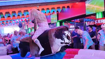 crazy and funny Benidorm bull rider September 27 2023 ♥️♥️ #8