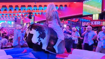 crazy and funny Benidorm bull rider September 27 2023 ♥️♥️ #9