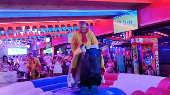 Amaing mechanical bull riding December 8th 2023 ♥️♥️ #3