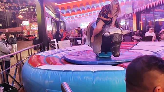 Nice mechanical bull riding December 8th 2023 #10