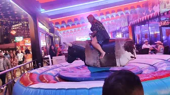 Nice mechanical bull riding December 8th 2023 #5