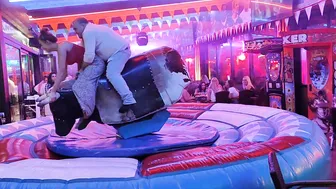 Mechanical bull riding November 16th 2023 in Benidorm ♥️♥️ #8