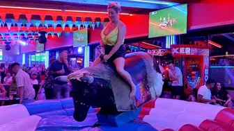 mama bull riding September 15th 2023 in Spain