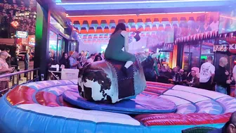 Mechanical bull riding November ending ♥️♥️♥️♥️(1) #2