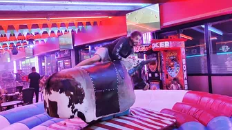 can he ride the bull? August 16th 2023 in Benidorm #10