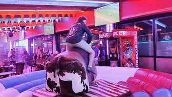 can he ride the bull? August 16th 2023 in Benidorm #5