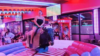 Whaoo ! Mechanical Bull Ridding 3rd of Augost 2023 in Benidorm ♥️♥️ #3