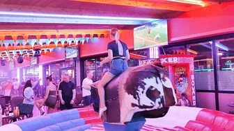 Whaoo ! Mechanical Bull Ridding 3rd of Augost 2023 in Benidorm ♥️♥️ #6