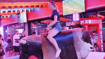 Whaoo ! Mechanical Bull Ridding 3rd of Augost 2023 in Benidorm ♥️♥️ #7