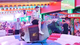 Mechanical bull riding December 9th 2023♥️♥️♥️♥️♥️♥️ #5