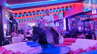 laugh with me in this bull riding October 7th 2023 in Benidorm ♉ #7