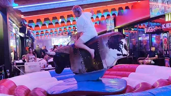 laugh with me in this bull riding October 7th 2023 in Benidorm ♉ #8