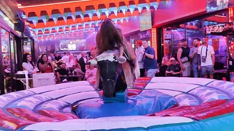 excellent weekend mechanical bull riding October 21st 2923 in Benidorm ♥️♥️ #4