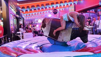 excellent weekend mechanical bull riding October 21st 2923 in Benidorm ♥️♥️ #5