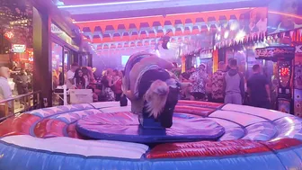 the end the best mechanical bull riding November 24th 2023 in Benidorm ♥️♥️ #10