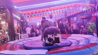 the end the best mechanical bull riding November 24th 2023 in Benidorm ♥️♥️ #2