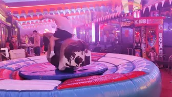 Mechanical bull riding December 9th 2023 in Benidorm #5