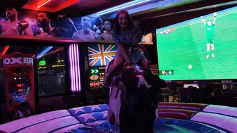 Mechanical bull riding 28th February 2024 in Benidorm #10