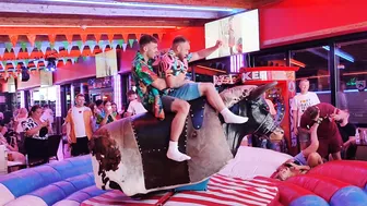 mechanical bull rider July 20th in benidorm ♥️♥️ #3