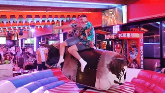 mechanical bull rider July 20th in benidorm ♥️♥️ #8