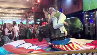 Mechanical bull riding April 25th 2024 in Benidorm ♥️♥️♥️♥️ #8