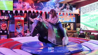 Mechanical bull riding November 14th 2023 in Benidorm ♥️♥️ #10