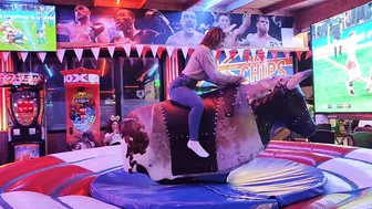 Mechanical bull riding November 14th 2023 in Benidorm ♥️♥️ #6